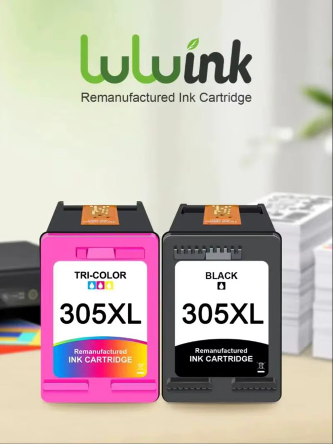 Tintenpatronen Set 305 XL kompatibel mit HP, Schwarz und Dreifarbig für Envy 6020 6030 Pro 6410, Deskjet 2720 2300 Plus 4120 - Bild 4