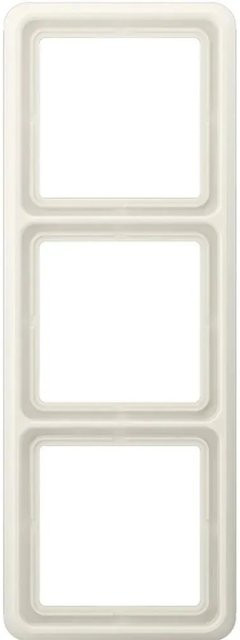 Jung Abdeckrahmen 3-fach CD500 Weiß - Bild 1