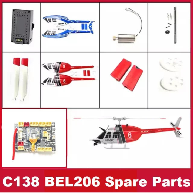 RC ERA C138 BEL206 RC-Helikopter Zubehör - Bild 1