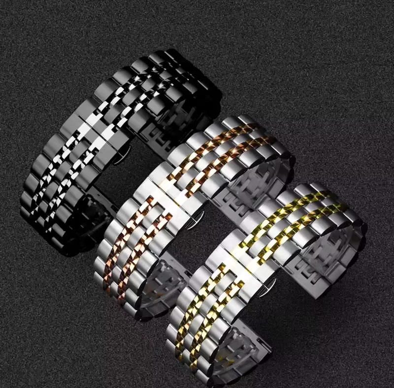 COROS Uhrenarmband Edelstahl, Silber, 22 mm, Unisex - Bild 1