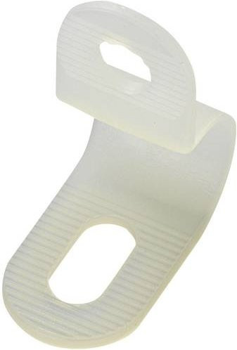 TRU Components Befestigungsschelle TC-PC-0406203 schraubbar Weiß mit maximalem Bündeldurchmesser 6,40 mm - Bild 1