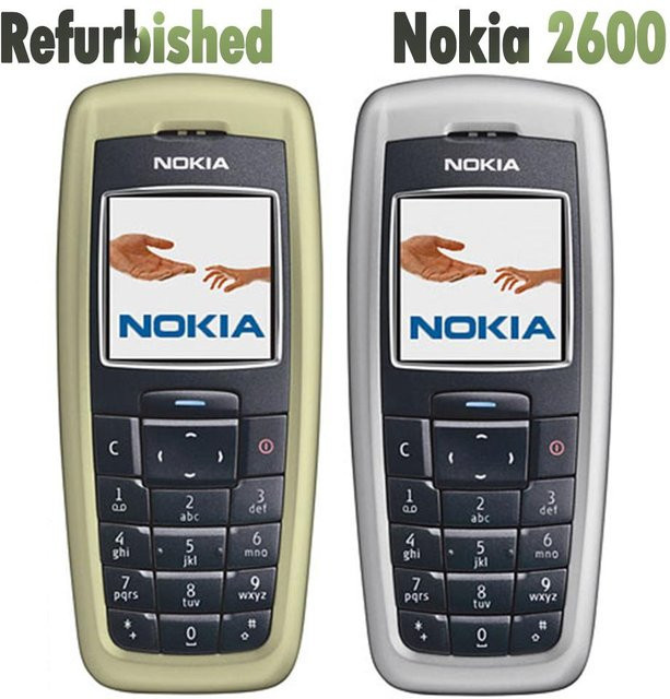 Nokia 2600 Mobiltelefon Refurbished Grau mit 1 SIM Card - Bild 1