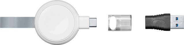 USB Charger Power Pill für Apple Watch in Weiß mit USB-C Anschluss - Bild 1