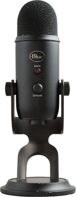 Blue Yeti Blackout USB Mikrofon in Schwarz - Bild 1