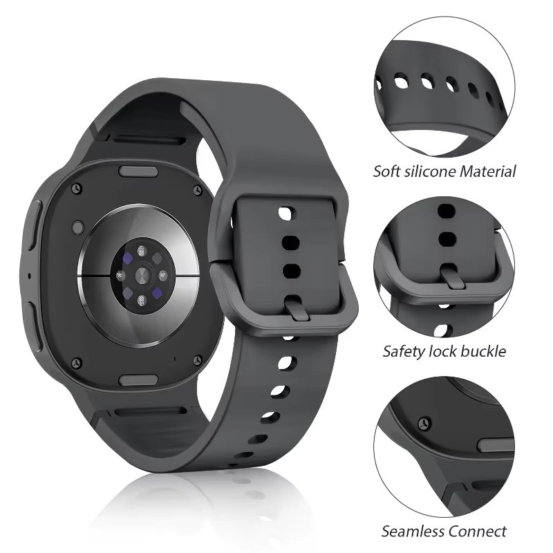 Samsung Uhrenarmband Silikon, Galaxy Watch 8, Unisex - Bild 2
