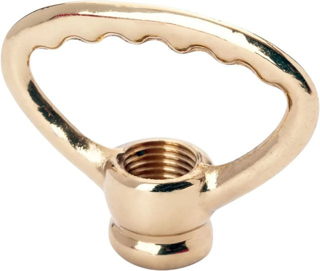 Orion Lightstyle Zahnringnippel M10x1 aus Messing in Gold/Messing glänzend - Bild 1