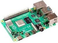 Raspberry Pi 4 Model B Mainboard mit 8GB LPDDR4 RAM, Wi-Fi und Bluetooth in Grün - Bild 2