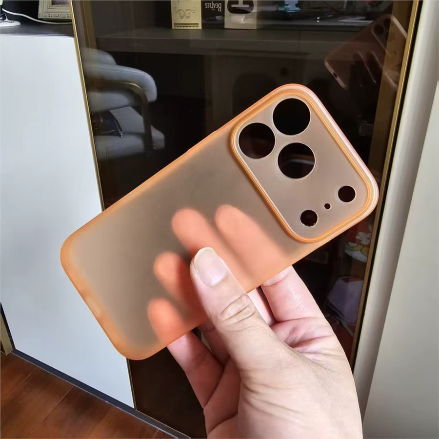 Ricestate Ultra Slim Hard PC Schutzhülle für iPhone 17 Pro und iPhone 17 Pro Max in Orange - Bild 3