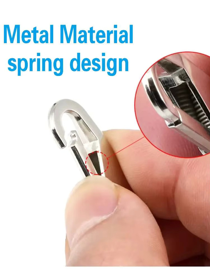 20er Set Metall Reißverschluss Schieber zum Austausch, abnehmbares DIY Reparatur-Kit für Kleidung und Gepäck, Mehrfarbig - Bild 5