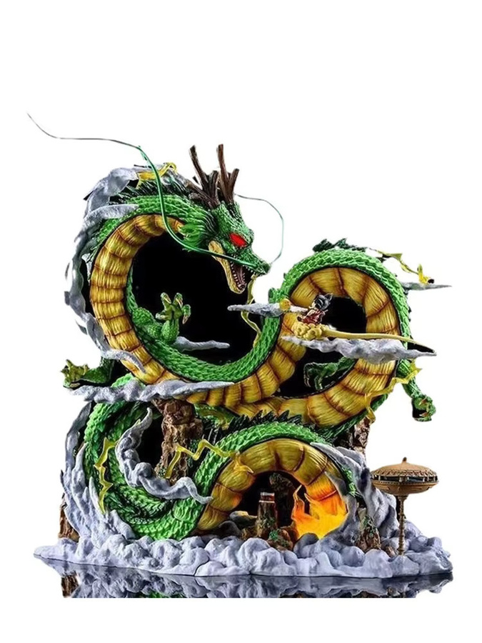 Bandai Dragon Ball Shenron und Goku, Anime-Figur, PVC-Statue, 53cm - Bild 6