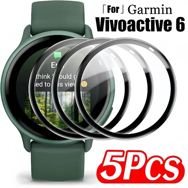 Garmin Vivoactive 6 Screen Protector, TPU, transparent - Bild 1