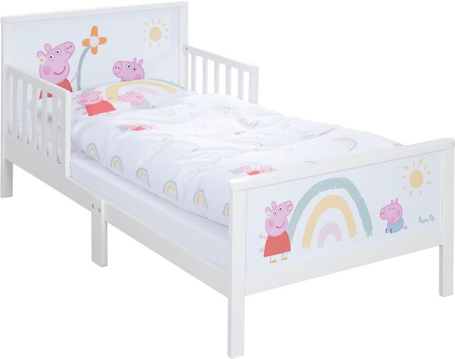 Roba Themen-Komplettbett Peppa Pig in Weiß, B/T: 70 x 140 cm - Bild 1