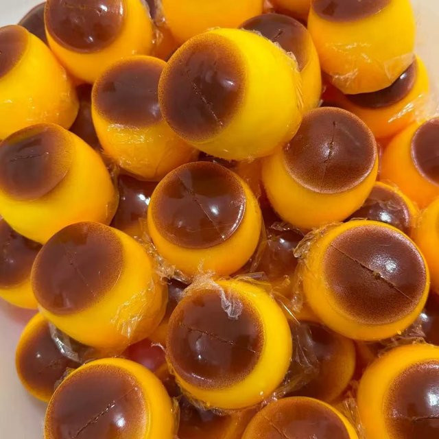 Karamelpudding, Stressabbau-Spielzeug, quietschender Bausteinball, brown - Bild 1