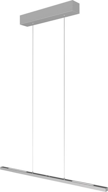 Steinhauer Bande 4906 LED-Pendelleuchte aus Stahl mit Tunable White (2200K - 4000K), dimmbar und höhenverstellbar, B/T/H: 90 x 80 x 19 cm - Bild 1
