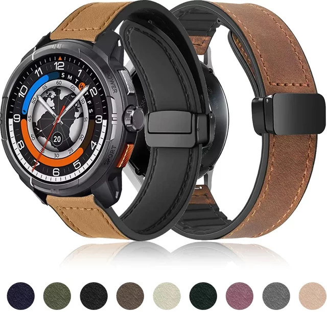 Haylou Uhrenarmband Leder, Silikon, Unisex - Bild 1