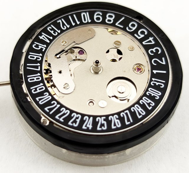 OUMASHI Automatik Uhrwerk, NH35A, schwarzes Datum bei 6 Uhr - Bild 1