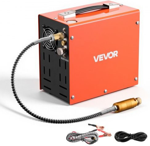 VEVOR PCP Luftkompressor 4500PSI mit externem Konverter, 350W, DC12V/AC230V, Orange - Bild 1