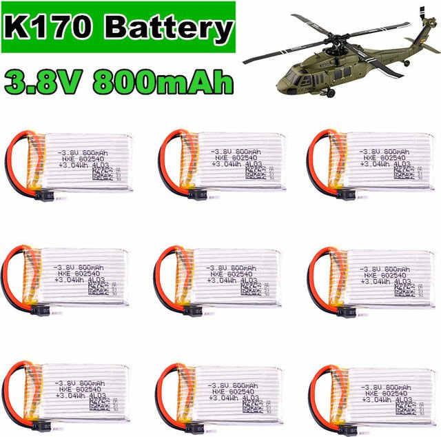 Wltoys Akku, 3,8V 800mAh, für RC Hubschrauber Ersatzteile - Bild 1