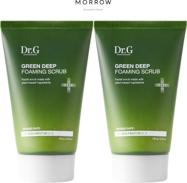 Dr.G Green Deep Foaming Scrub, Porenreinigendes Peeling, 120g - Bild 1
