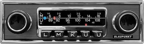 Blaupunkt Frankfurt Stereo MB Retro Autoradio mit Bluetooth und USB in Schwarz - Bild 1