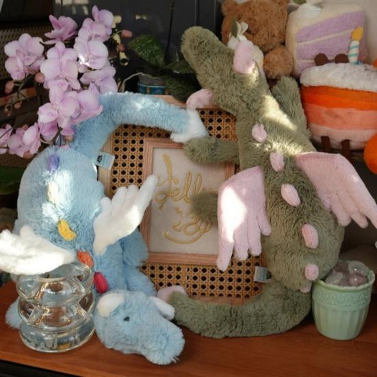 HonorBond Drache Plüschpuppe Stofftier 50cm - Bild 1
