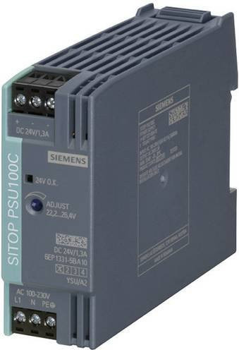 Siemens Hutschienen-Netzteil 12 V/DC 2A 24W grau - Bild 1