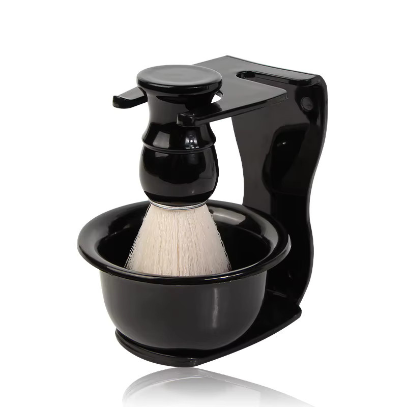 Professionelles Bartrasier-Set für Herren mit Schaum, Pinsel, Seife und Schüssel - Bild 4