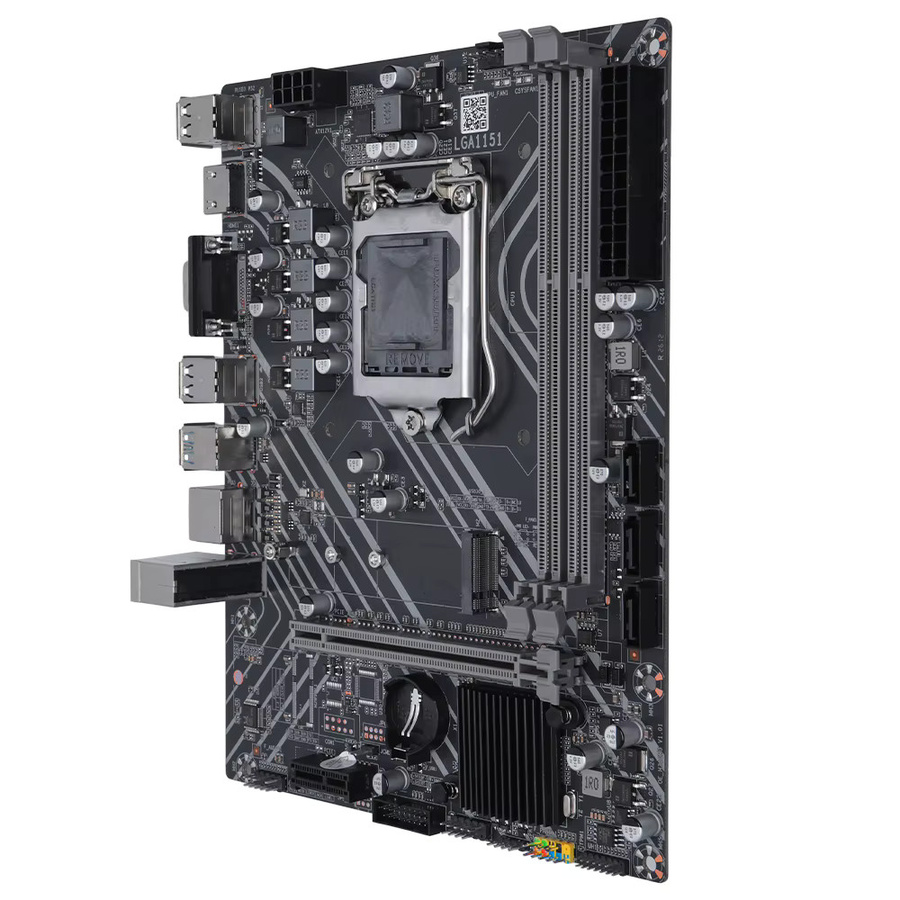 SOYO H310M DDR3 Motherboard Combo Kit mit Intel i3 8100 CPU und 8G RAM, LGA1151 Mainboard in Schwarz - Bild 4