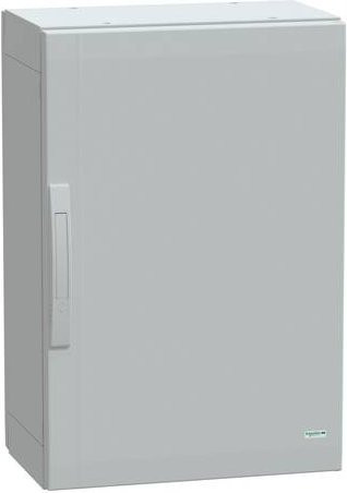 Schneider Electric Polyestergehäuse PLA bodenstehend, grau und transparent, IP65, Volltüren, B/H/T: 75,0 x 50,0 x 32,0 cm - Bild 1