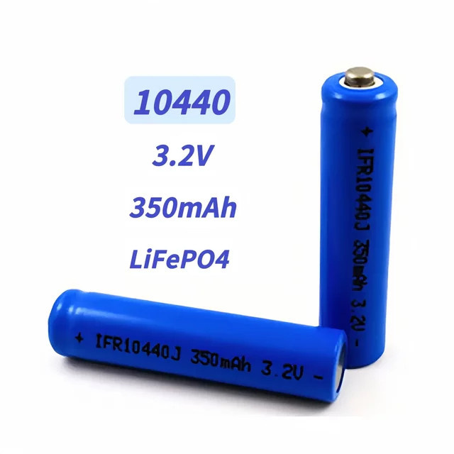 SHSEJA LiFePO4-Akku 10440 3,2V 350mAh in Blau - Bild 1