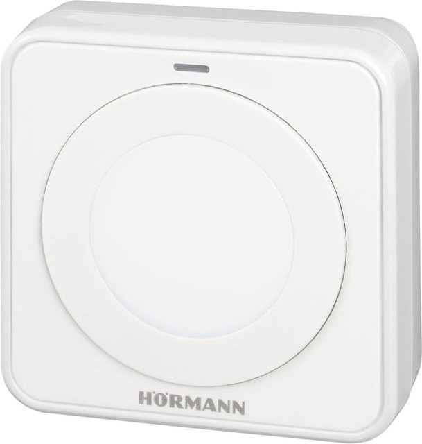 Hörmann Drucktaster IT1b-1 Innentaster mit Beleuchtung in Weiß für Garagentor-Antriebe - Bild 1