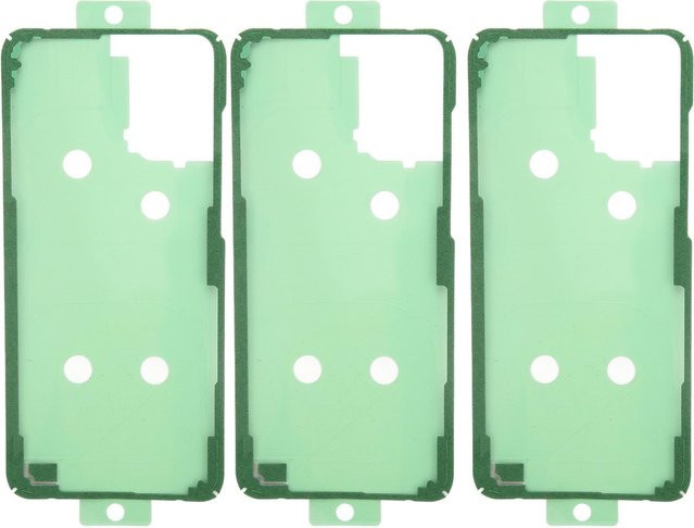 3 Stück doppelseitiges Akku-Rückseitenklebeband für Samsung in Grün - Bild 1