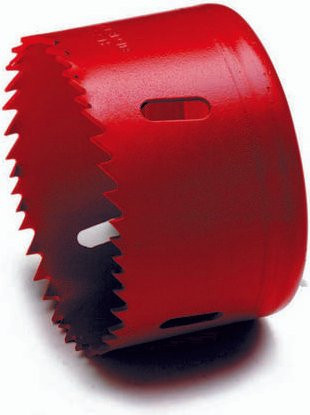 Cimco Lochsäge aus HSS-Bi-Metall in Rot mit 68 mm Durchmesser - Bild 1
