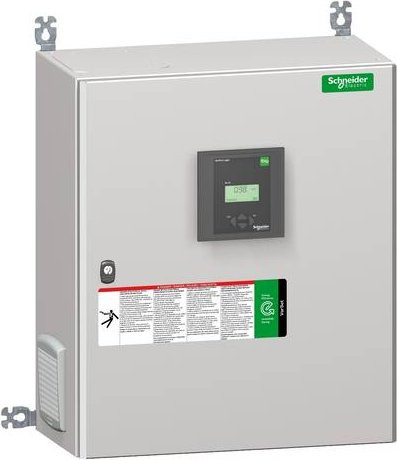 Schneider Electric VarSet Kompensationsanlage Auto 100kvar mit Eingangsleistungsschalter 400V 50Hz in Grau - Bild 1