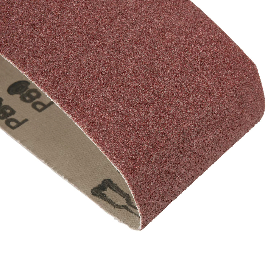 Vibratite Schleifbänder Set aus 5 Stück, Aluminiumoxid, Antistatisch, Rot, B/H: 7,5 x 45,7 cm - Bild 2