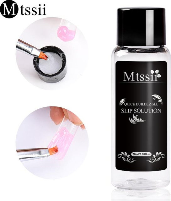 Mtssii Slip-Lösung für Acryl-Verlängerung, Black, 20 ml - Bild 1
