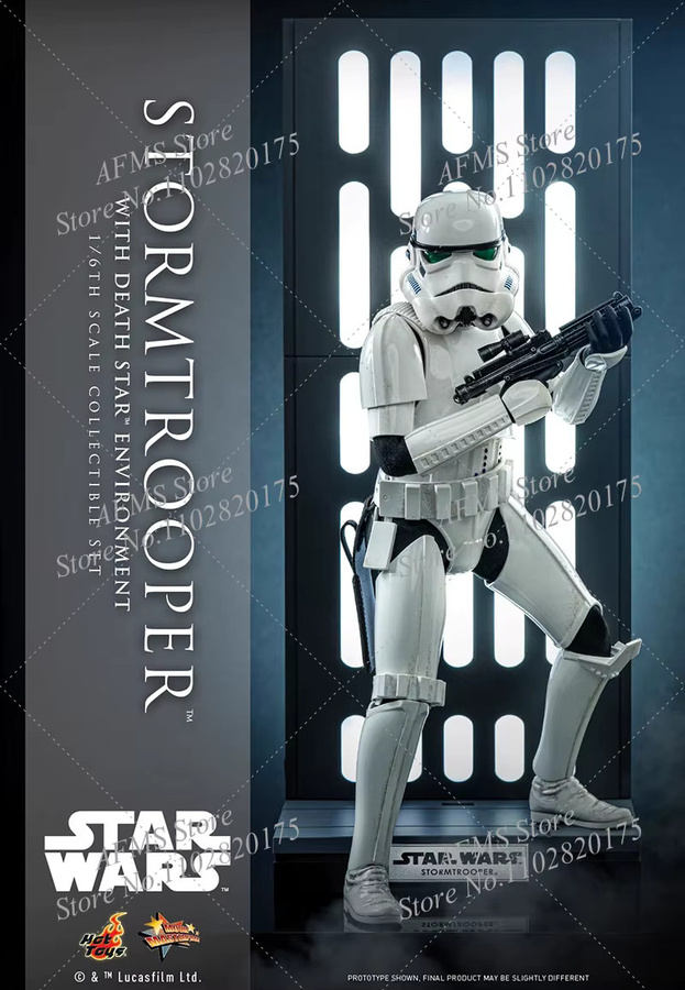 HOTTOYS Star Wars Stormtrooper, Actionfigur, 1/6 Skala, Set - Bild 4
