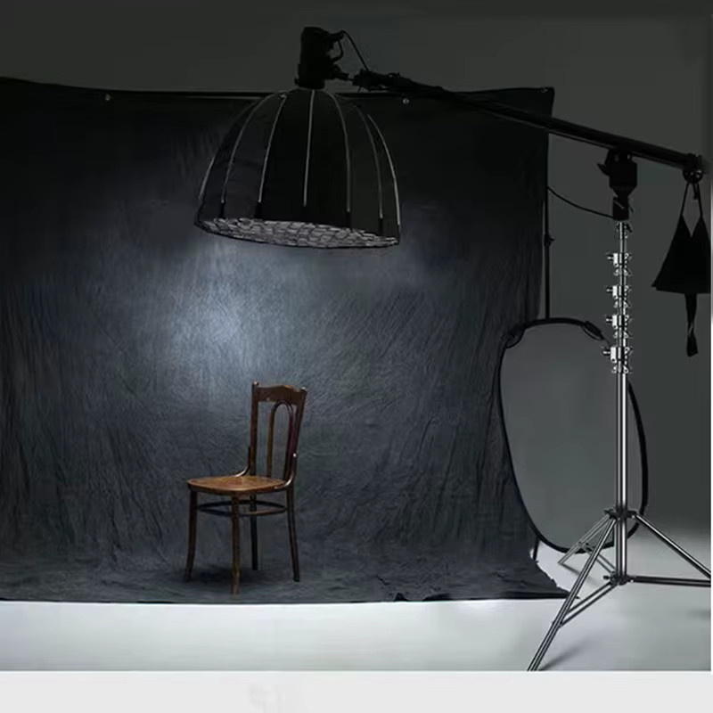 Selens Professionelles Schwerlast-Luftkissen-Lichtstativ aus Aluminium in Schwarz für Fotostudio Softbox und Blitz, 4,8 m Höhe - Bild 2