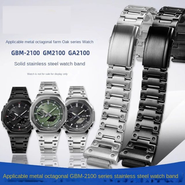 Casio Uhrenarmband Edelstahl, Silber, Unisex - Bild 1