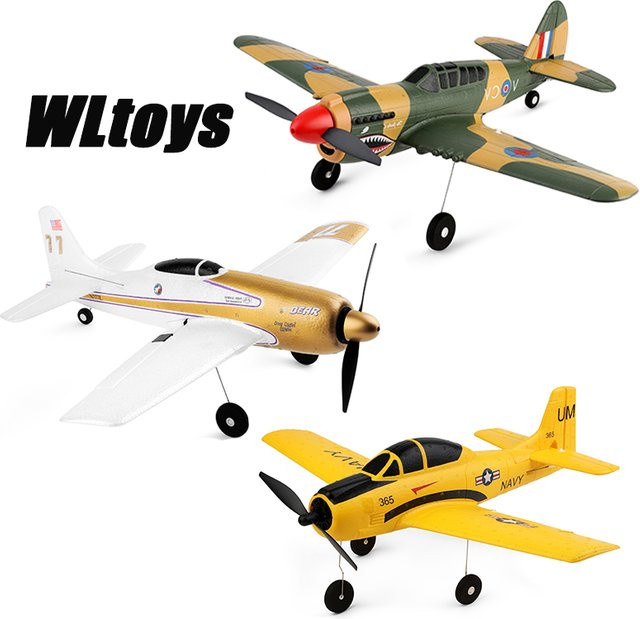 WLtoys RC Kämpfer Flugzeug, elektrisches Segelflugzeug, ab 14 Jahren - Bild 1