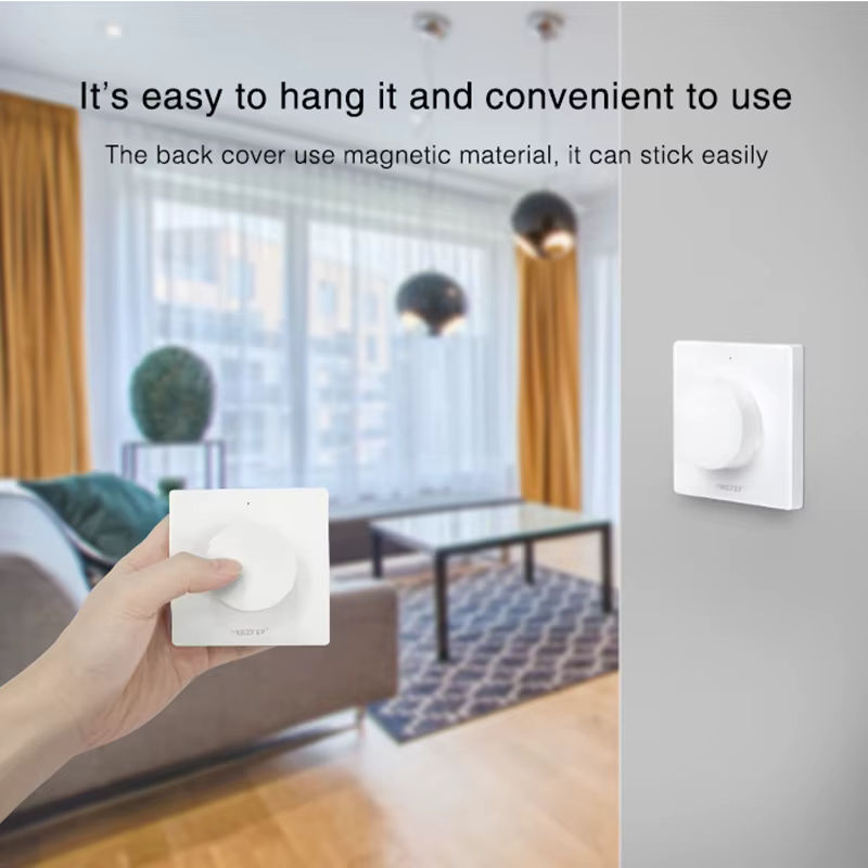 Miboxer K1 K1B TRI-C1 Drehschalter Panel WLAN Dimmer zur Steuerung von Helligkeit und Farbtemperatur für LED Bulbs - Bild 2