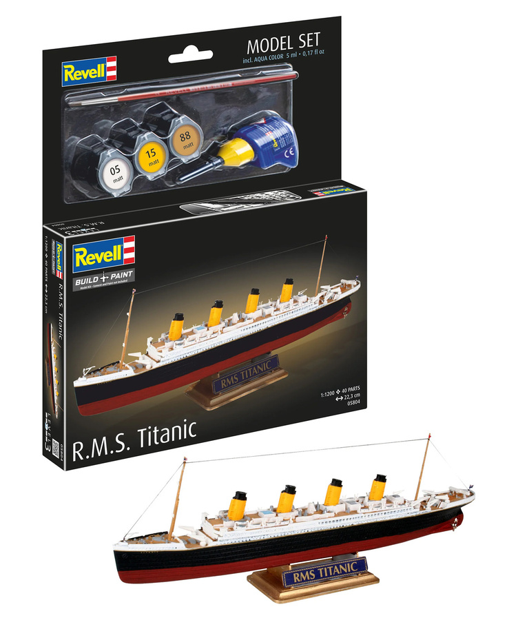 Revell Model Set R.M.S. Titanic, Fahrzeuge - Bild 2