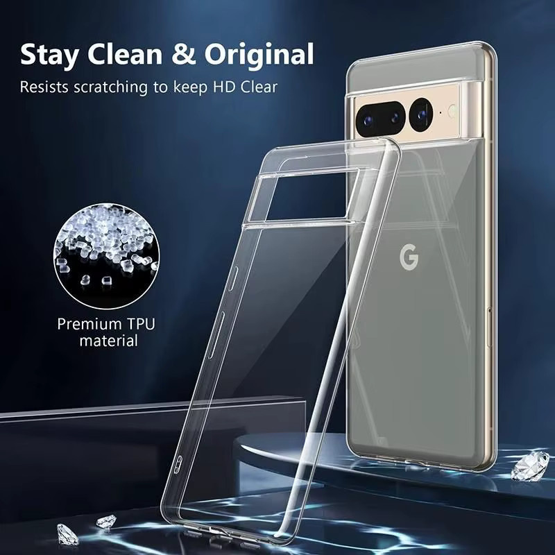 Transparente TPU-Silikon-Handyhülle für Google Pixel Modelle - Bild 4