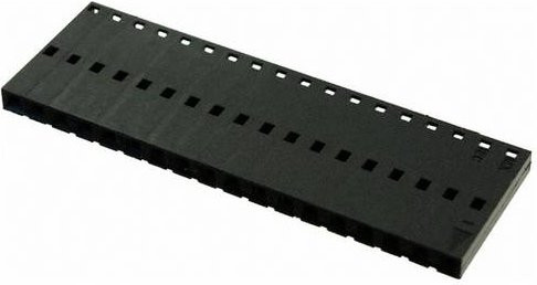 Molex Buchsengehäuse-Kabel Schwarz mit 18 Polen - Bild 1