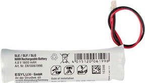 ESYLUX Akku NiMh SLE/SLF 4,8V/1,6Ah für Notbeleuchtung - Bild 1