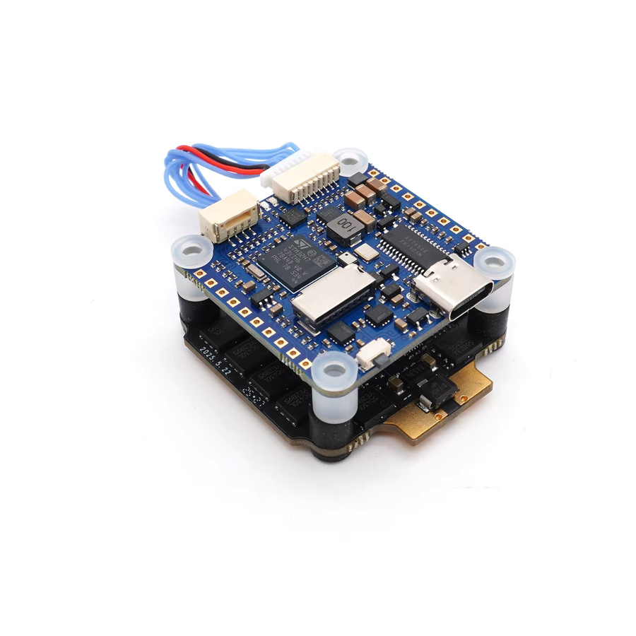 YSIDO F405 H743 Flugcontroller & AM32 65A 4-in-1 ESC Stack Combo, RC FPV Drohne Quadcopter DIY Modell Upgrade Zubehör - Bild 2