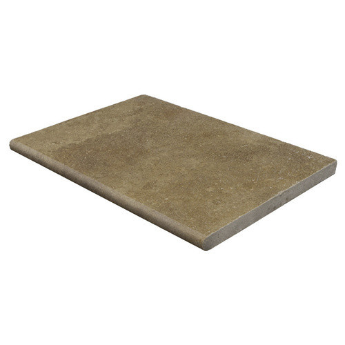 WOHNRAUSCH Beckenrandsteine Keona Brown aus Travertin in Braun/Beige mit Rundstab, B/T/H: 61 x 40,6 x 3 cm - Bild 2