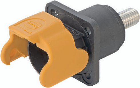 HARTING Anbaugehäuse aus Kunststoff in Orange, Artikelnummer 09 93 001 0321 - Bild 1