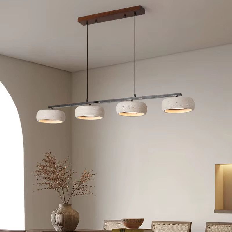 Wecus Wabi Sabi Mid Century Pendelleuchte in Yellow Travertine für dein Esszimmer oder Wohnzimmer - Bild 2