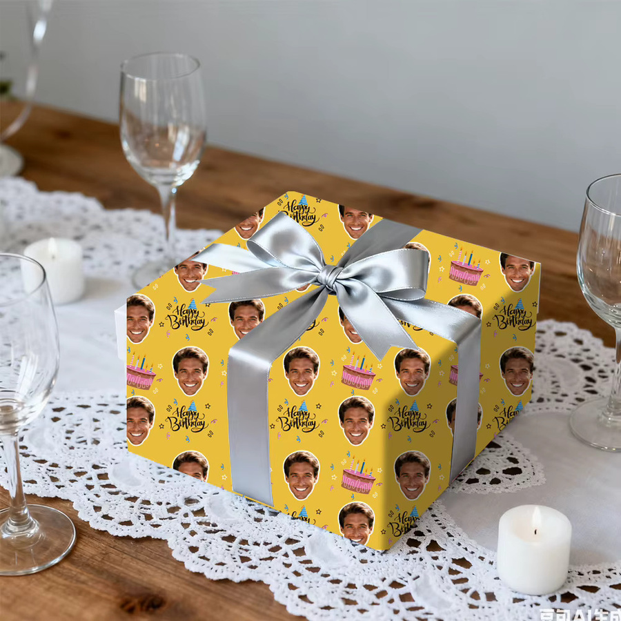 WEIGAO Geschenkpapier Happy Birthday zum Thema Party und Geburtstag - Bild 2